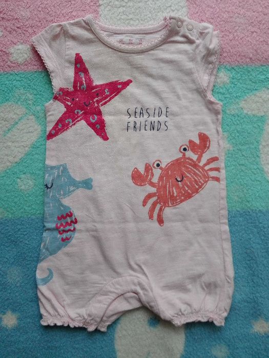 Rampersy na lato F&F - rozmiar 6-9 m-cy