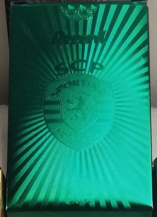 Baralho de cartas do Sporting Verdes