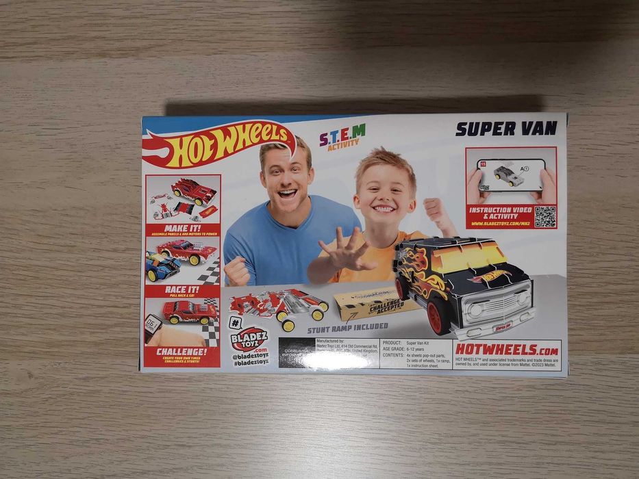 Hot Wheels Motor Maker Kitz - Street Racer Kit Super Van - NOWY