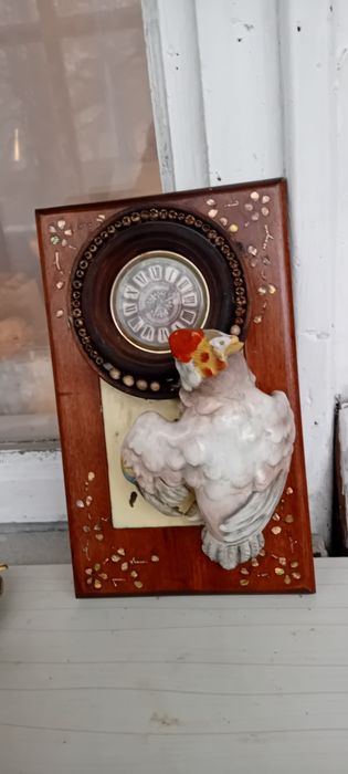 Zegar ścienny  z kukułką zabytkowy