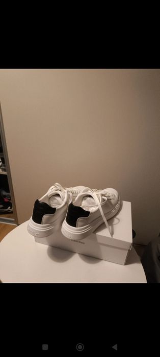 Białe buty CK sneakersy w rozmiarze 43