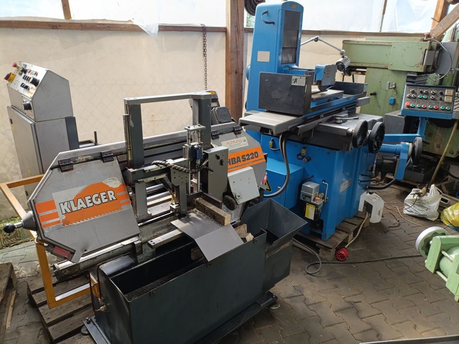 Kompresor 200 l tokarka frezarka szlifierka do płaszczyzn magnetyczna