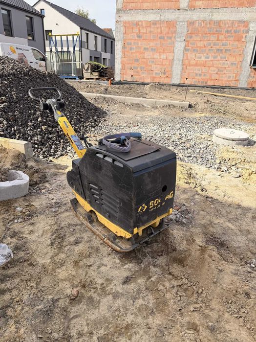 Zagęszczarka BOMAG - wynajem – pod kostkę, podjazdy, tarasy. 400-500kg