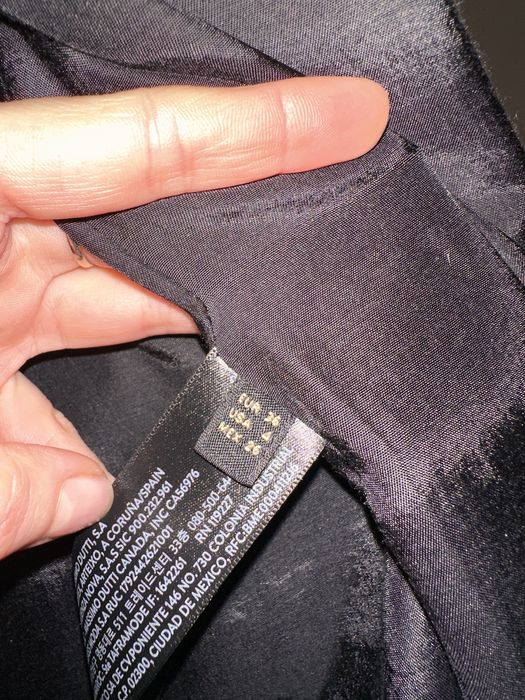 Піджак, блейзер, жакет чорний Massimo Dutti 36/ S