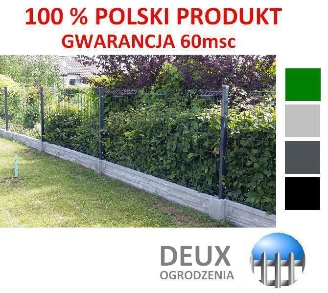 Panele ogrodzeniowe Ogrodzenia Panelowe Grafit WROCŁAW DOLNOŚLĄSKIE