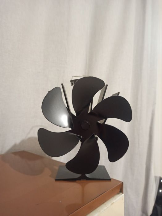 Термоелектричний вентилятор для камінів,буржуйок,печей