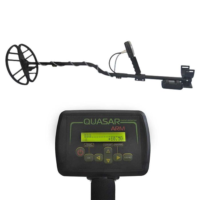 Металлоискатель металошукач Квазар АРМ з розрізняє металл НОВИЙ