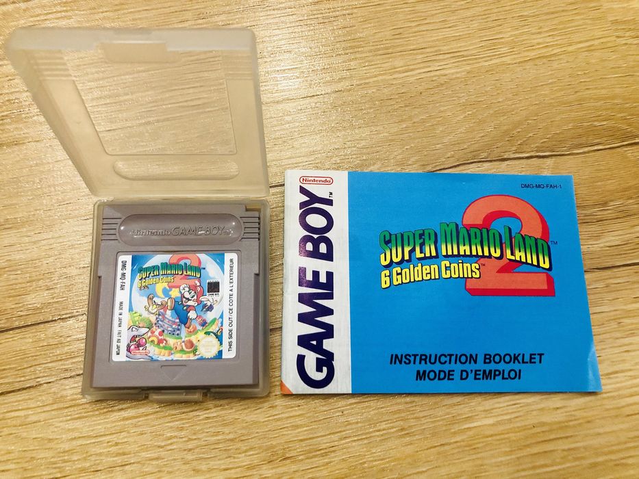 Gra Super Mario Land 2 Nintendo Game Boy Classic Unikalny komplet