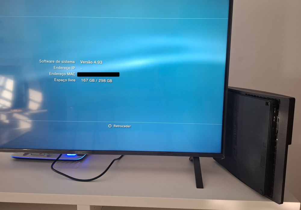 PlayStation 3 Slim 320GB (Pasta Térmica Trocada) e jogo GTA V