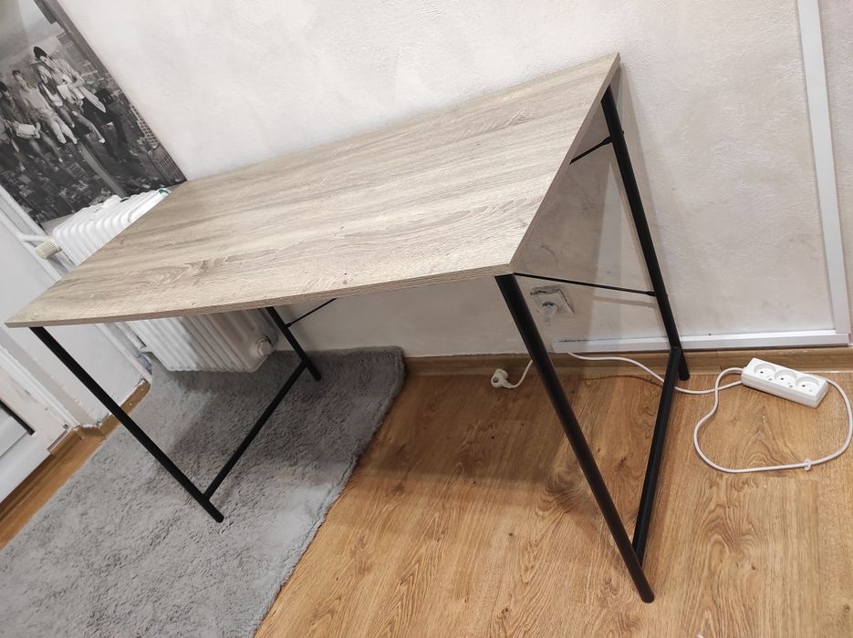 Duże biurko loftowe