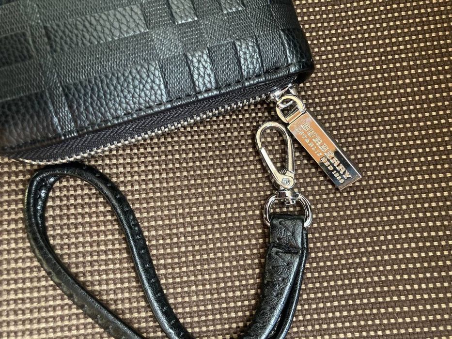 Чоловіче портмане гаманець клатч сумка барсетка  Burberry Gucci