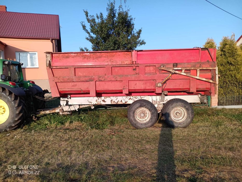 Przyczepa skorupowa Demarest 14T