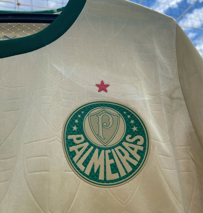 Camisola do Palmeiras Dourada Jogador - Envio Rápido