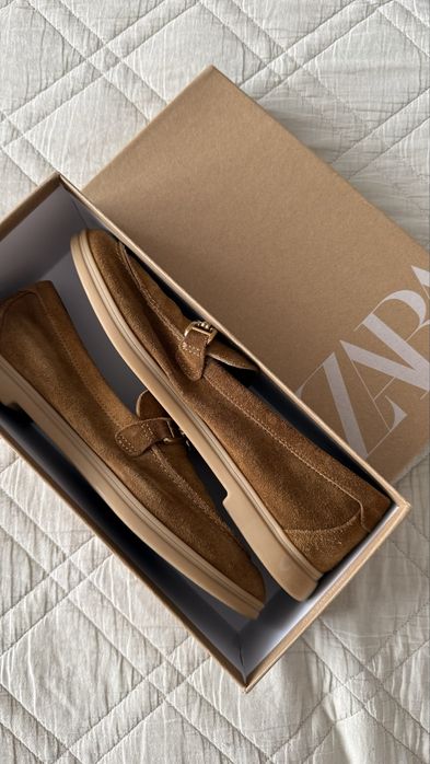 Лофери замшеві  Zara 38