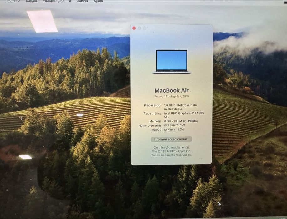 MacBook Air (retina, 13-inch,2019)