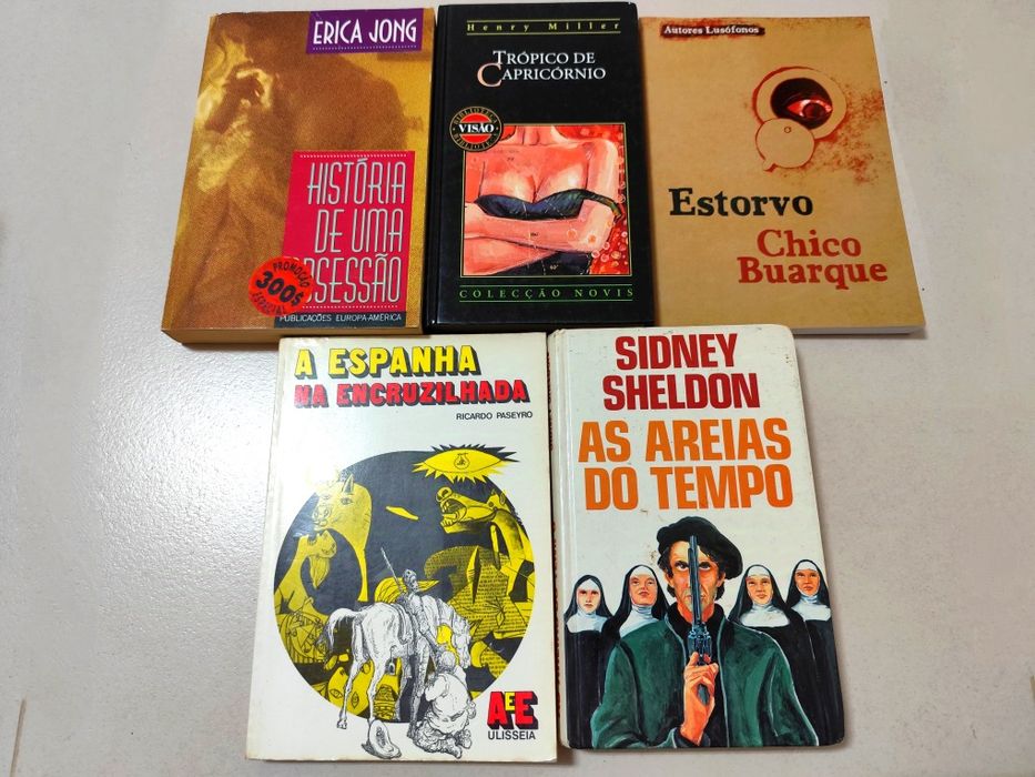 Livros antigos (Mistério / Policiais / Suspense / Eróticos)