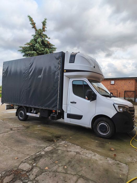 RENAULT Master, plandeka firanka, 8 palet, 2023 r.