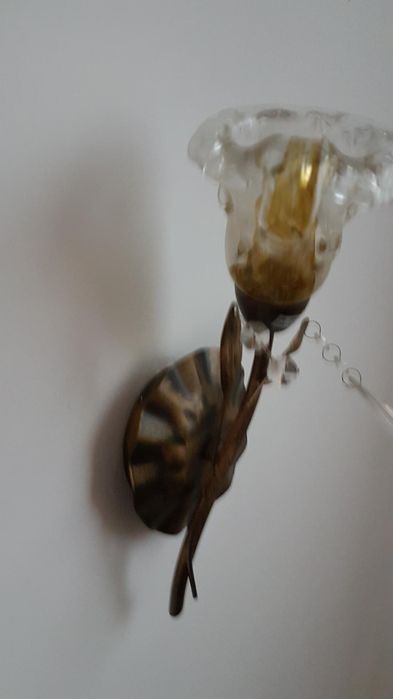 Oświetlenie pokojowe żyrandol plus kinkiety