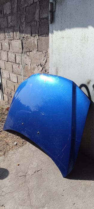 Капот Mazda 6 синий цвет