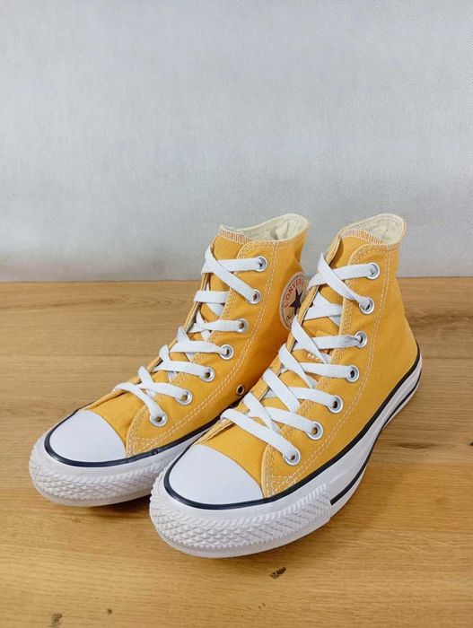 Converse, Chuck Taylor All Star, High, rampki, żółte, rozmiar 37