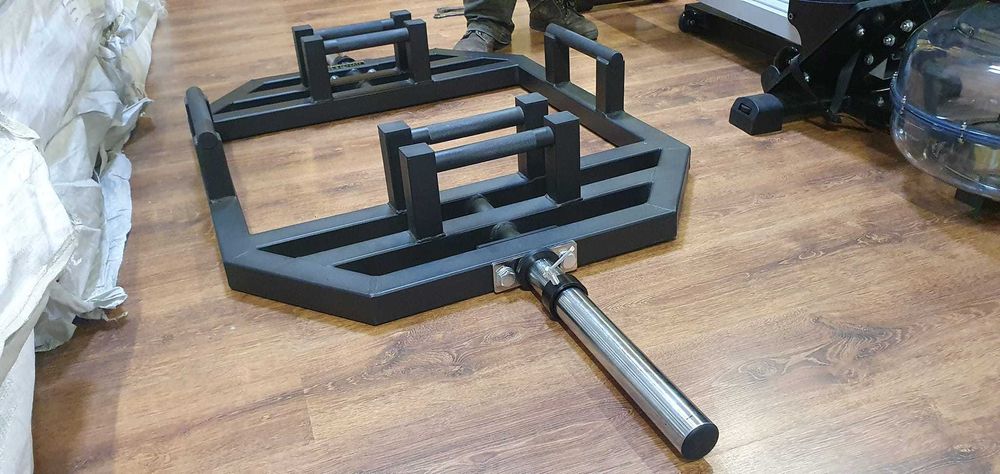 MONSTER HEX BAR SQUAT &DEAD-LIFT Training Bar Fitness Gryf Siłownia