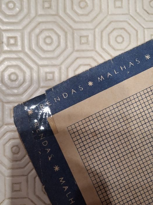 Sporting revista antiga bordados