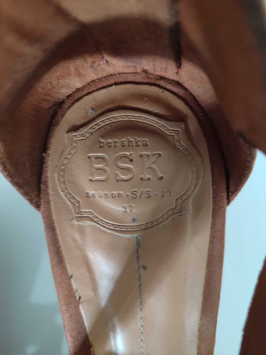 Sandálias de salto Bershka nº 37