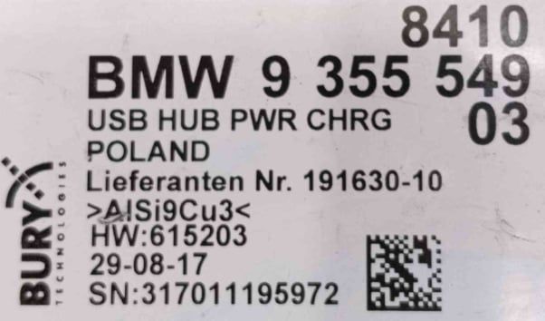 Módulo Electrónico 9355549 - BMW 5