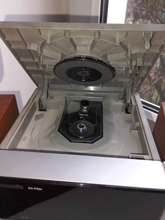 mini Wieża PANASONIC SA-PM4 + 2 KOLUMNY sprawna używana