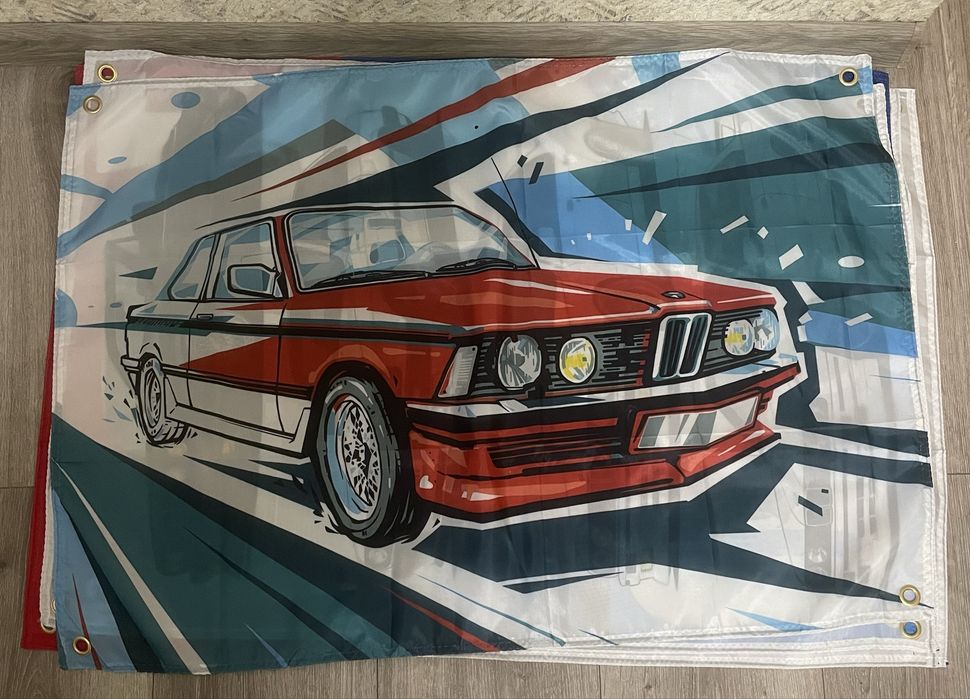 банер плакат постер авто бмв jdm