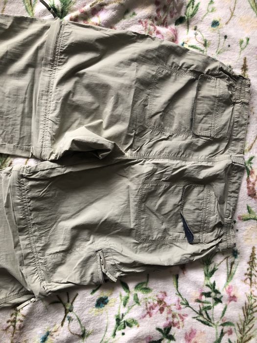 Spodnie/spodenki trekingowe sportowe XL