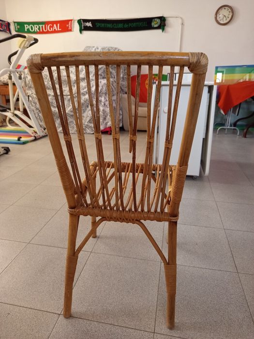 Cadeira em bambú
