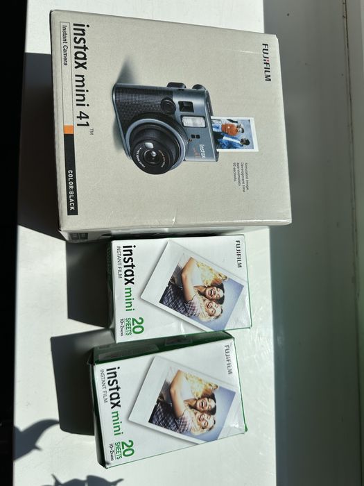 Instax Mini 41 + 2x Opakowania Instax MINI 20 Sheets