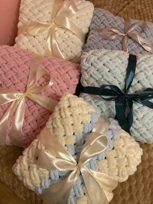 Пледики Alize Puffy ручна робота