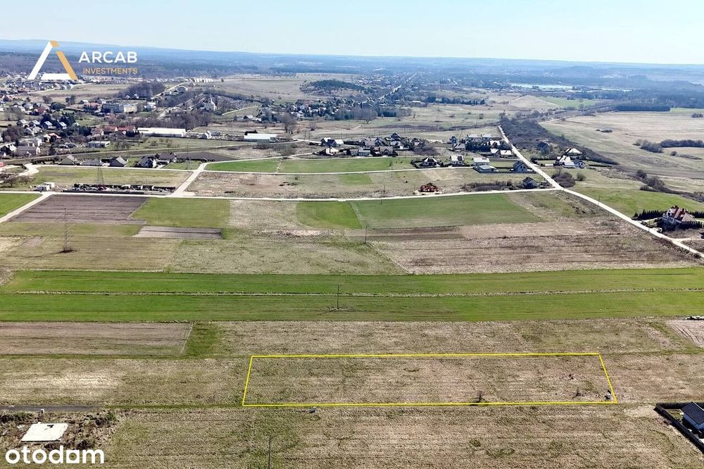 Sprzedam działkę budowlaną 3000 m² – Brzeziny