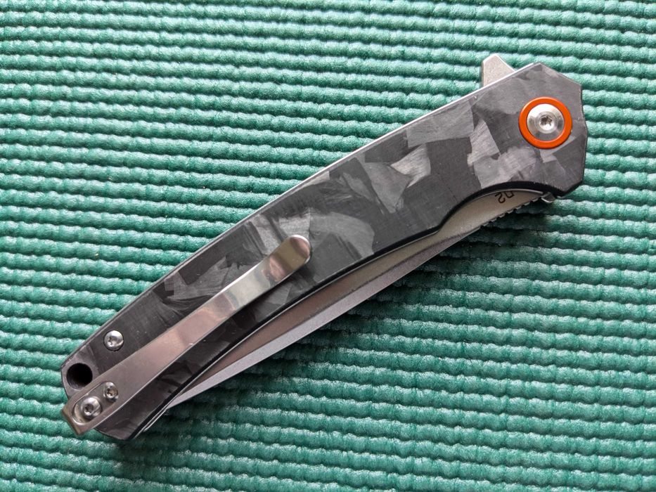 Нож TunaFire GT964. Carbon. D2 steel. складной нож. ніж складний