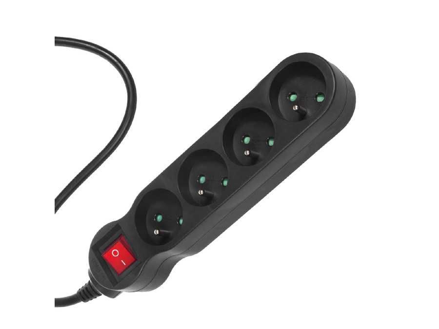 Listwa zasilająca prrzedłużacz 4 gniazda 3m 2300W Maclean CE181