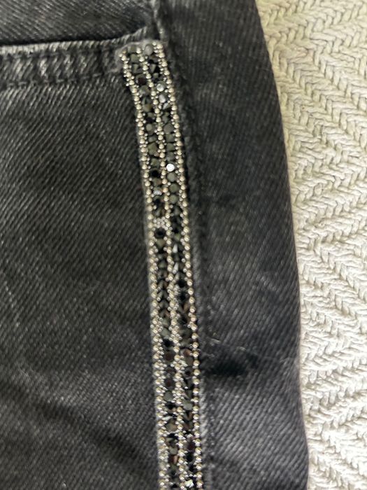 Zara nowe spodenki szorty z błyszczącymi lampasami 38