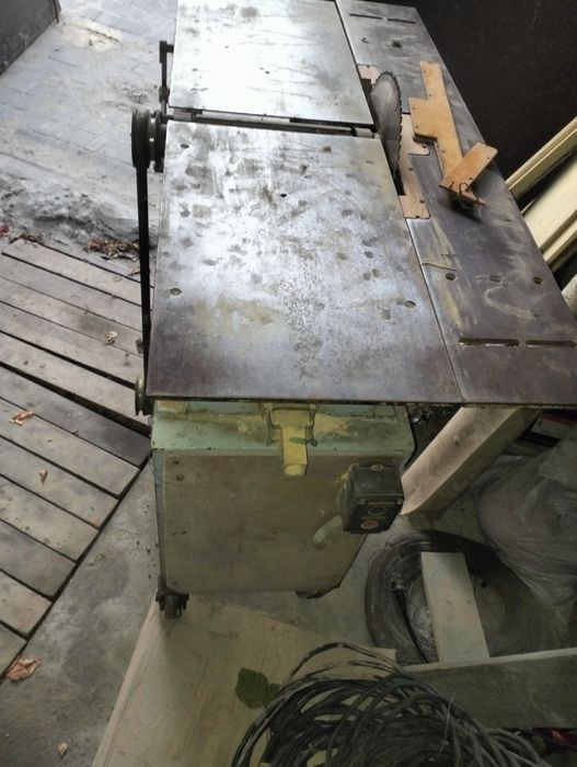 станок деревообробний комбінований циркулярка з фуганком