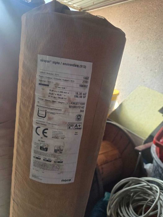 Wykładzina kauczukowa klasy Premium NORA do większych obiektów