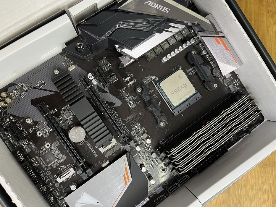 Ryzen 2700x B450 Aorus Motherboard Gigabyte Aorus Elite Ryzen