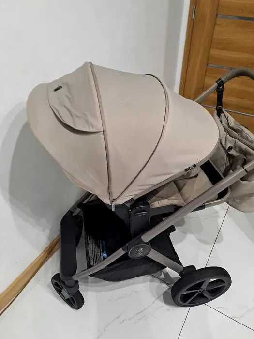 Venicci upline 2 Taupe 3w1 Beżowy fotelik cybex cloud t plus Mirage Grey