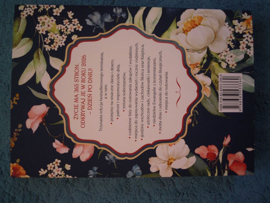 Kalendarz 2026 "365 Stron Życia" Wydawnictwo Jedność