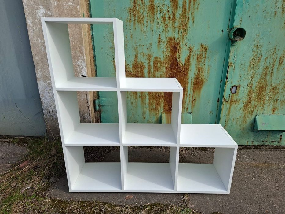 Półka regał modułowy typu kallax bisly pojemny 116x118