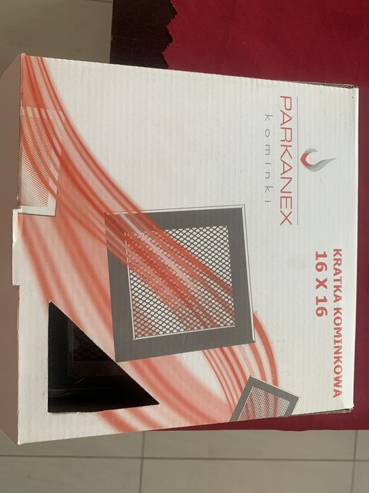 Kratka kominkowa standard 16cmx16cm grafit  Parkanex