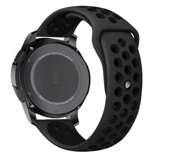 Bracelete 20mm silicone várias core e modelos - NOVAS