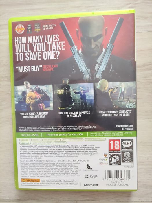 Hitman absolution Xbox 360