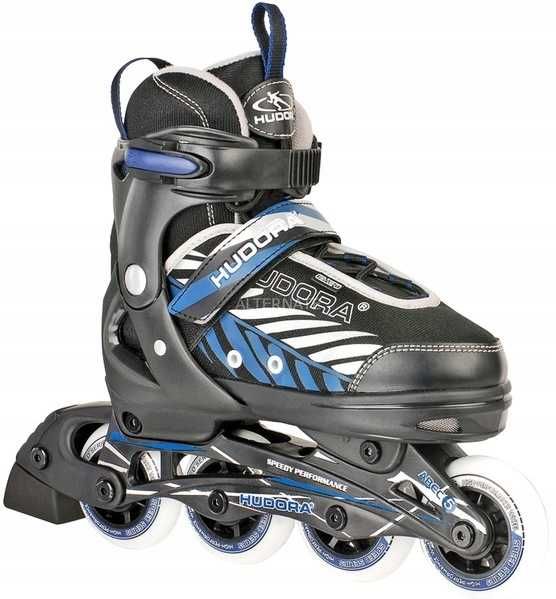 Rolki HUDORA Model Leon Rozmiar 37-40 Niebieskie NrD650