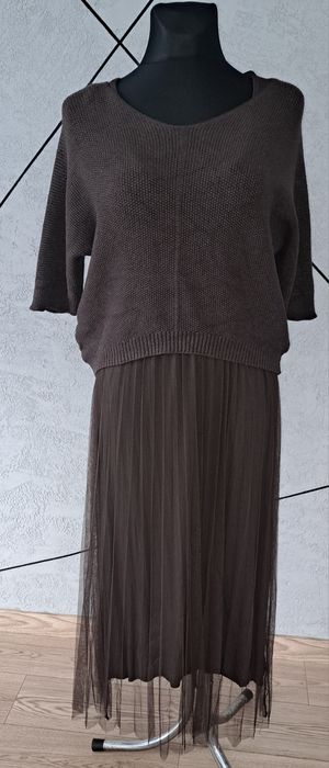 Sukienka ze sweterkiem r. XL
