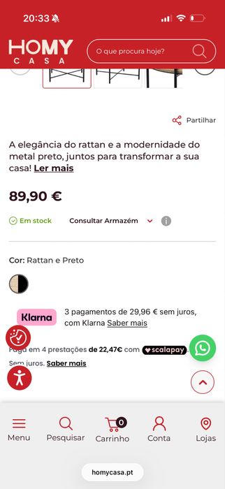 Mesa de centro de sala ( nova )